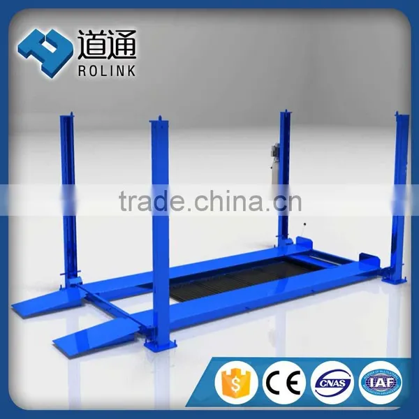 Professional safety four post column lift