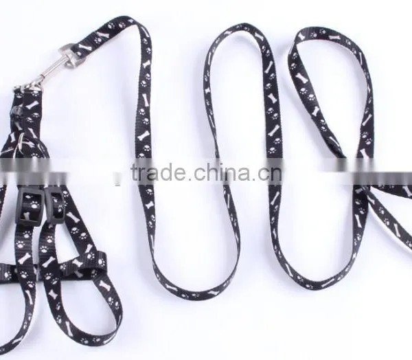 1.5 Printing Thoracic Dorsal Traction Rope Dog Cat Pet Chest Straps Harness Leash photo-3
