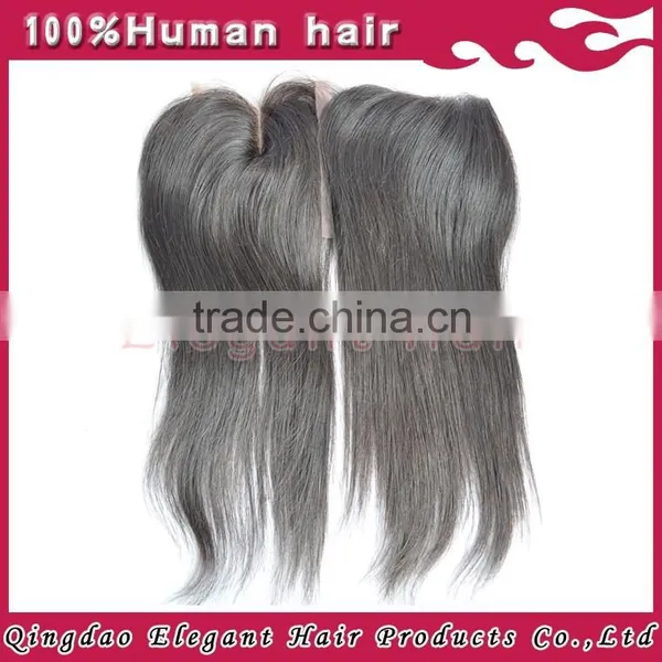 China Factory 7A Unprocessed Wholesaler Double Weft Brazilian Virgin Hair Full Cuticle Lace Closure photo-4