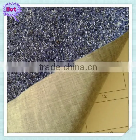 Coating Glitter PU Leather Fabric,coated Glitter Leather