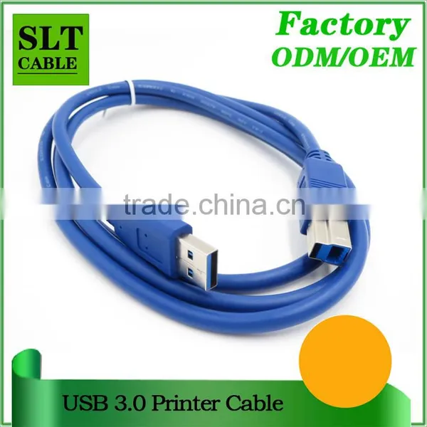 SLT 1M 3Ft Copper Conductor Material Superspeed 3.0 Printer USB Cable photo-2