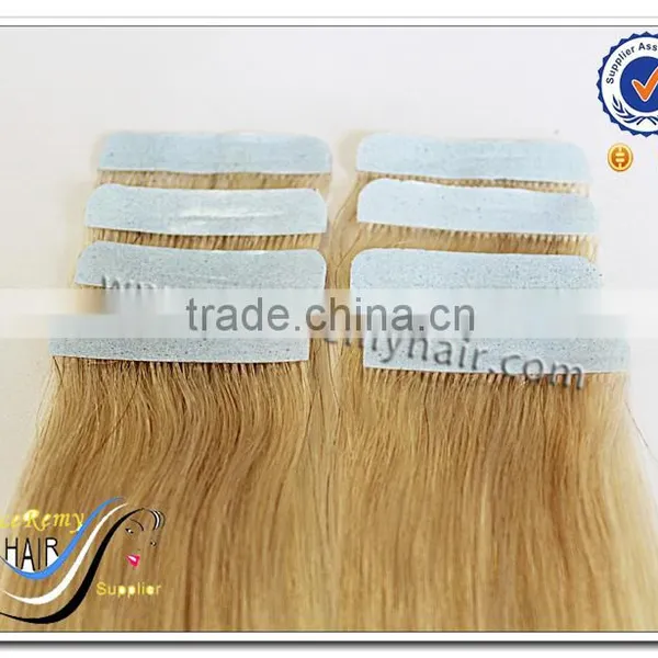 Wholesale Tape in Hair Extensions 100% Human Hair Indian Remy Tape Hair Extensions photo-5