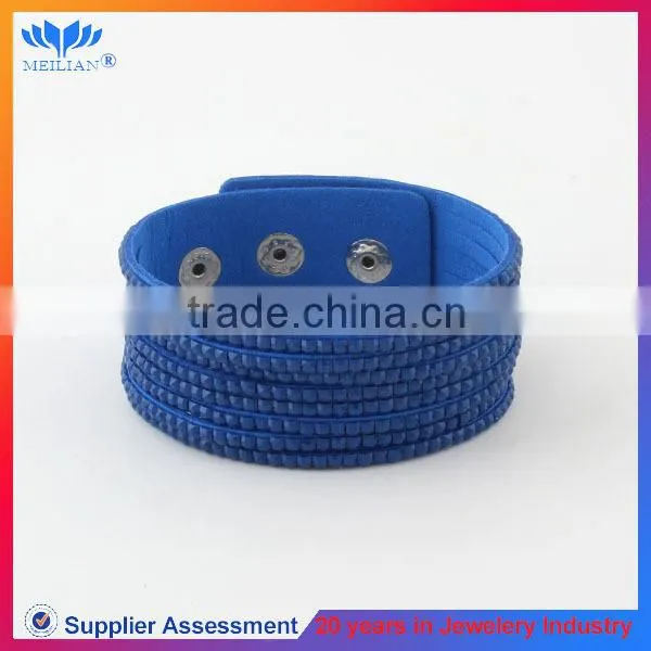 MEILIAN PROFESSIONAL JEWELRY Blue Colored Sting Bracelet 2014
