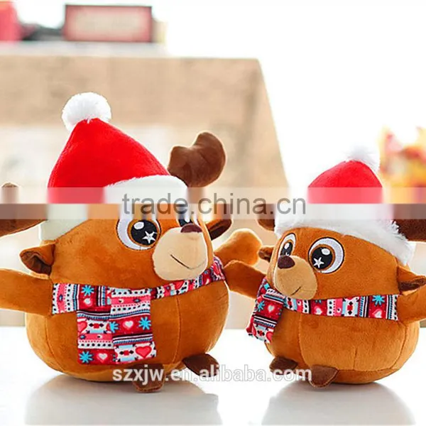 Wholesale Pet Toys Plush Mini Deer Toy Christmas Gift photo-2