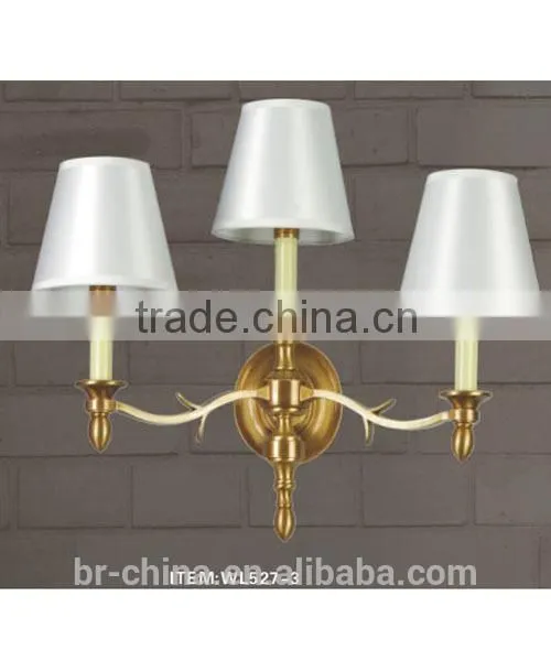 Brass Crystal Wall Lamp for Living Room/hotel WL527-3
