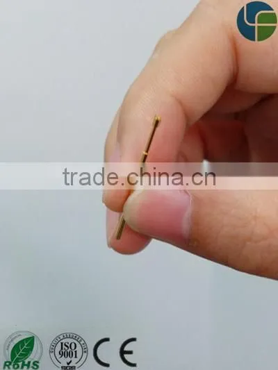 China Factory Direct Sale Gold Plated Electric Spring Loaded Plunger With Pogo Pin photo-4