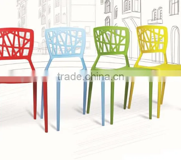 Hollow Seatback Modern Leisure Chair photo-3