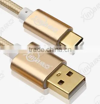 Xinya 2016 New Item Hot Selling Type C Cable for Data Transmission and Charging
