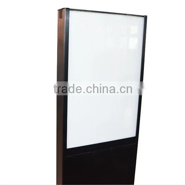 EdgeLight AF90 Double Sided Pillar LED Lighting Box City Pillar Decoration Advertising Lamp Post Light Case photo-3