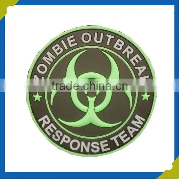 Customized Personalized Embossed PVC/Rubber Patches photo-6