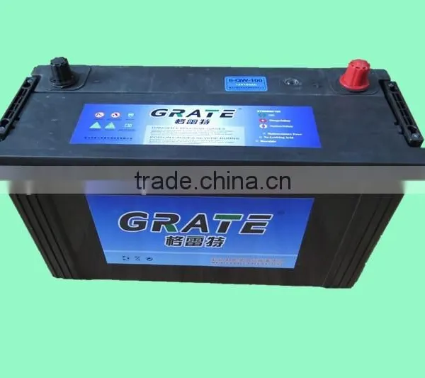 China LEAD Acid Battery Manufacturer 12V 100Ah Deep Cycle Battery 12V Rechargeable Electric Vehicle Battery photo-3