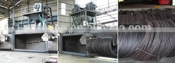 Contruction Rebar Shot Blasting Machine, Steel Rebar Sand Blasting Machine photo-6
