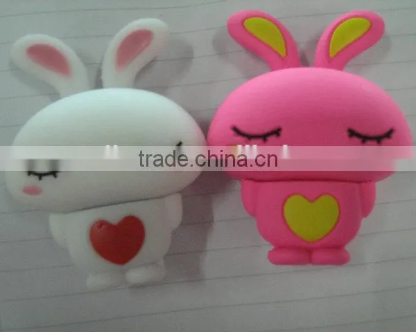 High Quality PVC Rabbit Usb Flash Drive