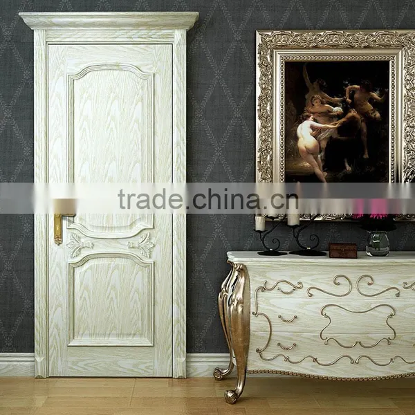 2015 New Design High-Quality Carve Bouquet Timber House Door