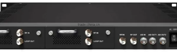 Cost- Effective 2xtuners(DVB-S/S2 Option) to Digital RF Modulator photo-2