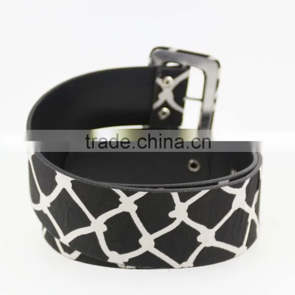 NEW Design pu Casual Dresses Belt for Women With Fashion Printed Cloth photo-4