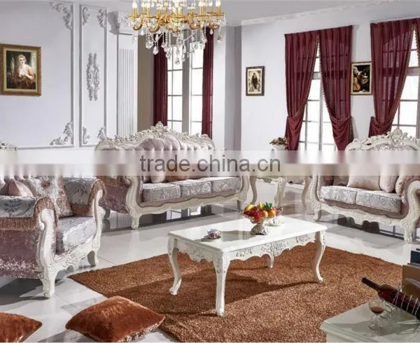 U Shape Sofa Corner Sofa Set French Classic Furniture photo-5