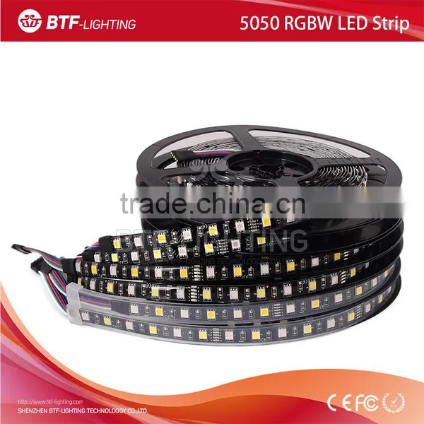 5m 5050 RGBW Led Strip 60leds/m RGB+Warm/Cold White Led Strip,IP30/IP65/IP67, White/Black PCB, With IR Remote Controller photo-2