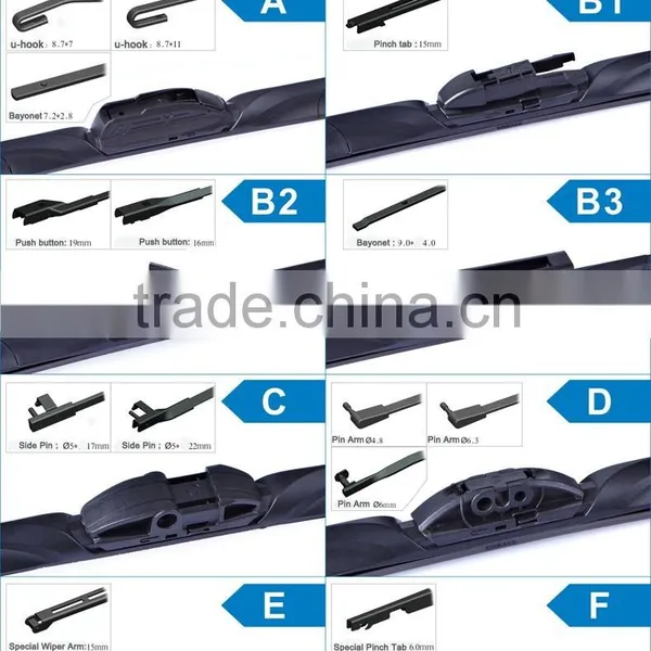 Hotsale Wiper Blade , Hybrid Wiper Blade , Multi-funtion Wiper Blade photo-3