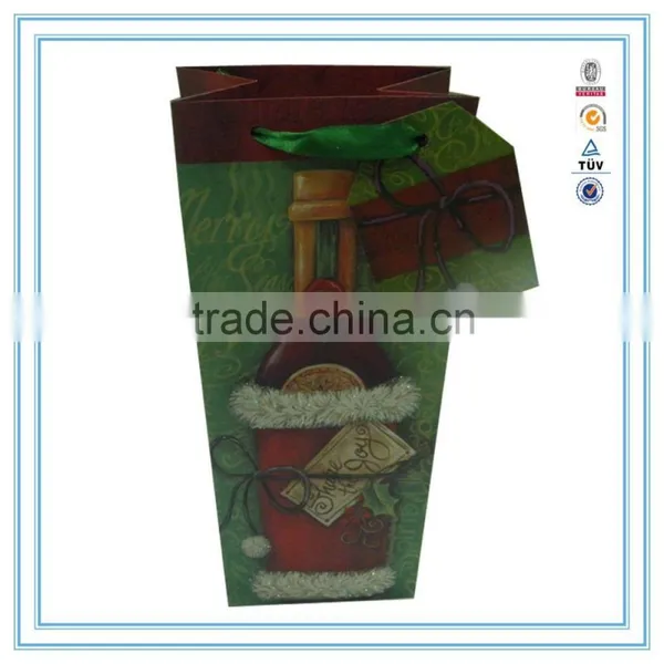 NEW Year Hot Custom High Quality & Cheap Wine Paper Bag in Gift Paper Bag photo-6