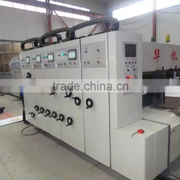 High Speed Printing Slotting Rotary Die-cutting Machine/ink Flexo Printer Slotter photo-2