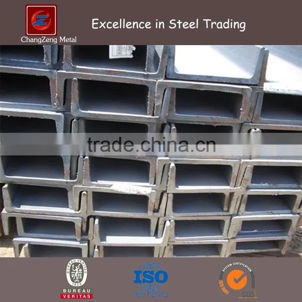 Q195 Q235 Material Grade U Channel Steel at Stock