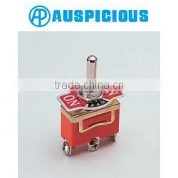 3 Pole ON-OFF-ON Toggle Switch, Snap Switch (1122)