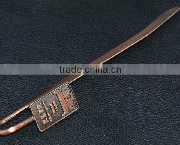 Good Quality Antique Copper Metal Bookmark photo-4