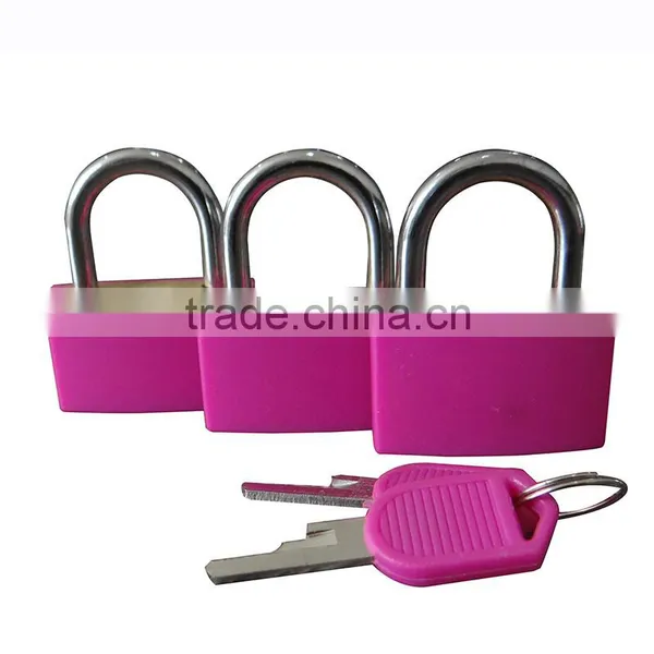 Colorful ABS Plastic Covered Stainless Steel Padlock Manufacturer in China Hotsale Quality Choice photo-5