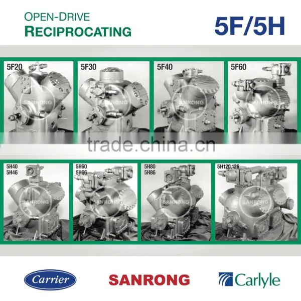 Best Carrier Carlyle 5H40 5H46 Marine Refrigeration Open-Drive Reciprocating Compressor Quality Choice photo-3
