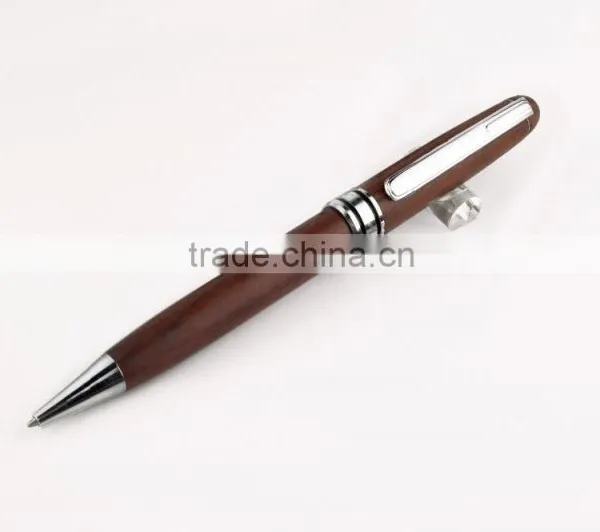 Exquisite Design Wood Metal Fountain Pen for Business photo-4