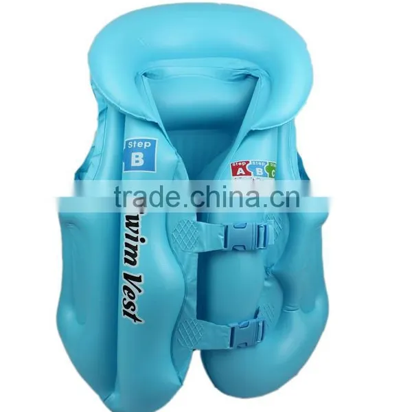 Children Cartoon Inflatable Light Life Jacket photo-3