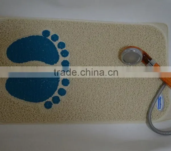 Light Blue Color Pvc Anti-ship Bath Mat photo-5