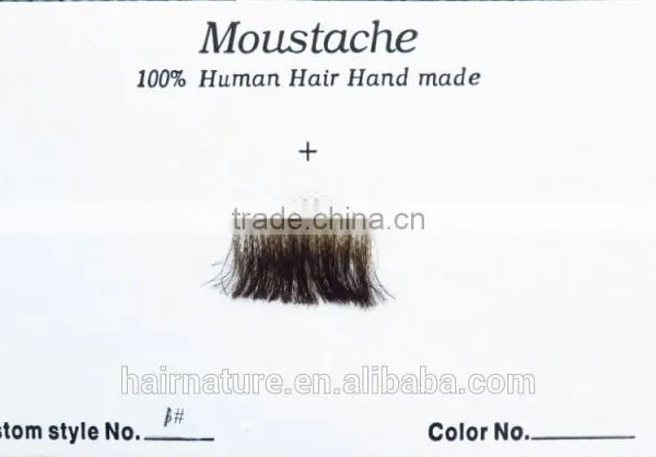 Top Quality 100% Human Hair Beards and Moustache photo-4
