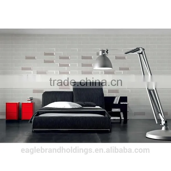 Foshan Brick Look Interior Ceramic Wall Tile100x300 Bevel Surface Bedroom Tiles photo-2