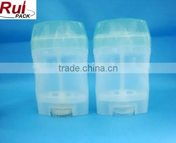 Plastic Deodorant Container, 70g PP Deodorant Stick, Twist up Deodorant Stick Container