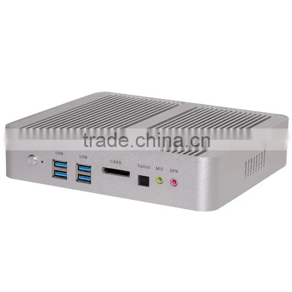 Partaker G1 Cheap Fanless Mini Pc 12v Power Supply With Intel I5 5250u Processor photo-2