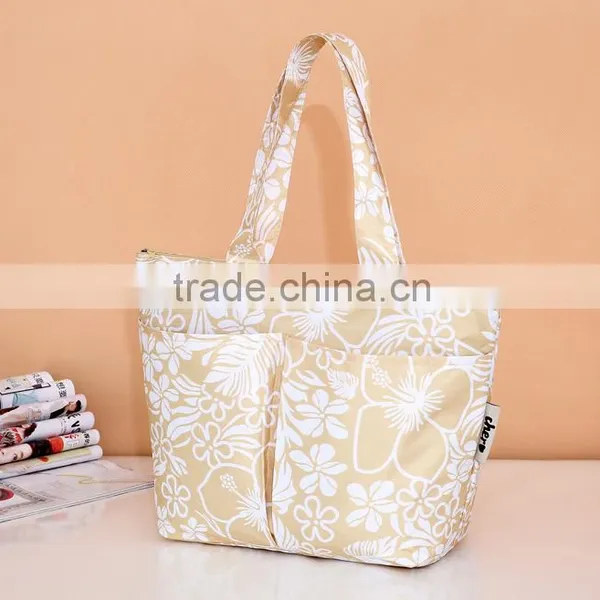 Shopping Bags Logo Full Colour Printing Shopping Bags Logo Tote Shopping Bags With Zipper photo-2