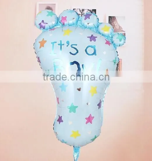 [HOT] Big Feet Balloons Baby Shower Decoration Helium Balloons photo-2