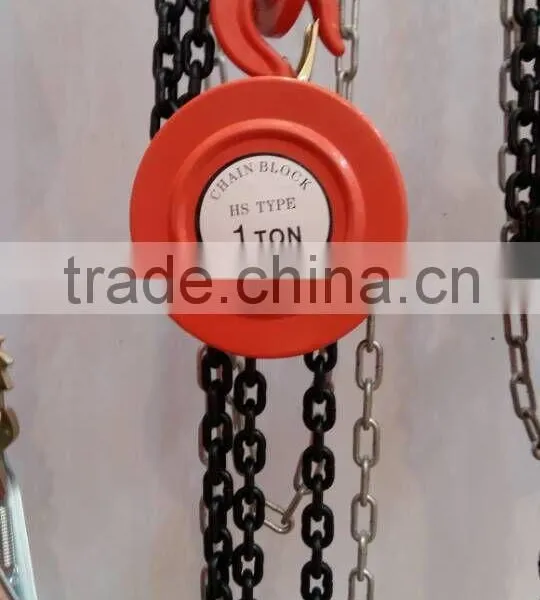 Best Selling HSZ 2 Ton 3 Ton 5 Ton Pulley Chain Block hs Type Chain Block Quality Choice photo-3