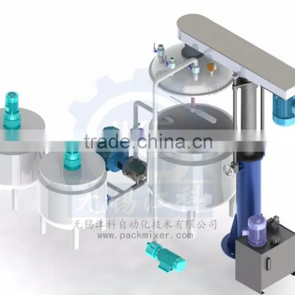 Pharmaceutical Ointment Emulsifier Vacuum Emulsifying Mixer photo-6
