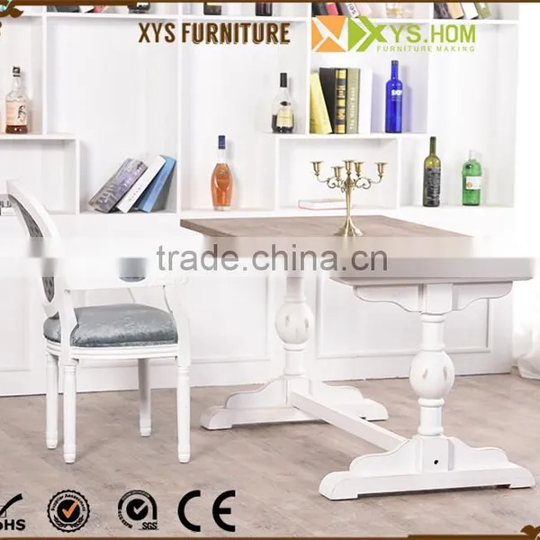 Simple Design Widely Antique Dining Table Set