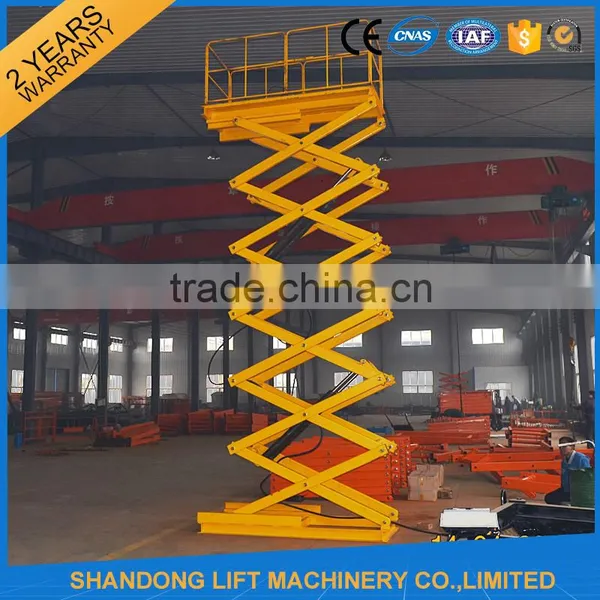 Outdoor Hydraulic Electric Building Material Lifts for Cargo Delivery photo-6