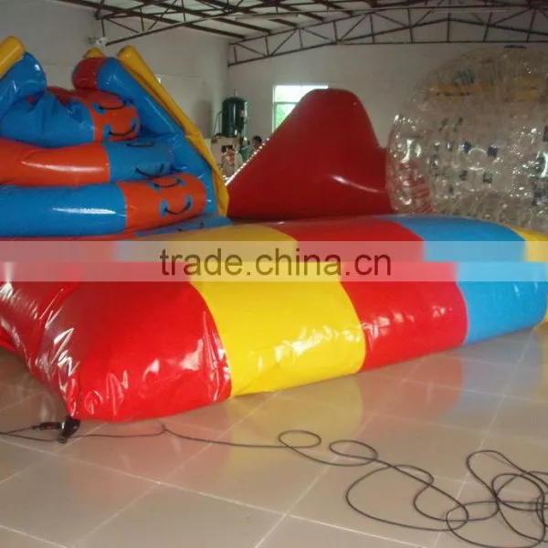Summer Hot Sale Inflatable Water Jumping Pillow/inflatable Water Blob Tower photo-3