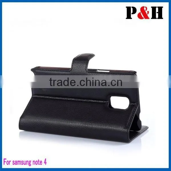 Hot Sale pu Leather Case for SamSung Galaxy Note4 photo-5