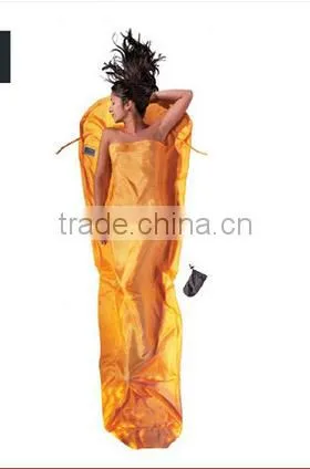 100% Habotai Silk Camping Sleeping Bag photo-5
