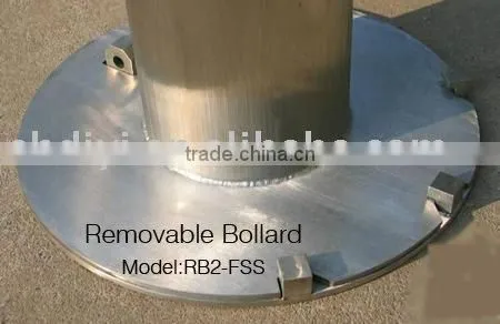 Removable Stainless Steel Bollard