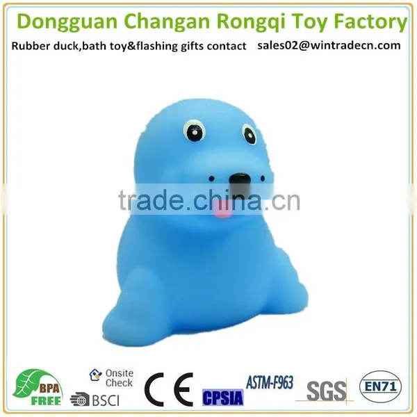 Rubber Sea Animal Baby Bath Plastic Toy Water Play Fun