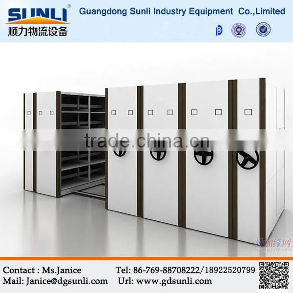 New Design Metal Mobile Library Adjustable Locker Shelf photo-2