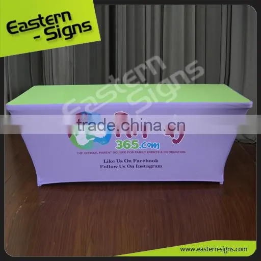 Custom Cheap Table Cloth Used For Advertising Cheap Polyester Table Cloth photo-4